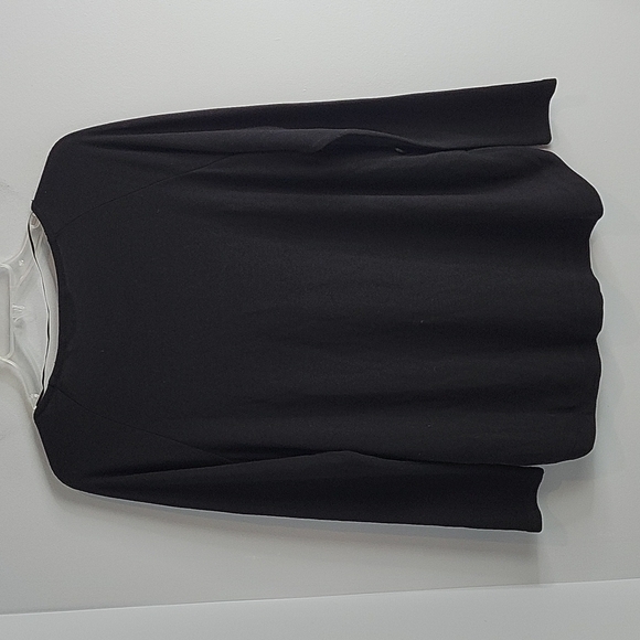 Soft Surroundings Black Tunic Side Buttons Size Medium - Picture 7 of 8